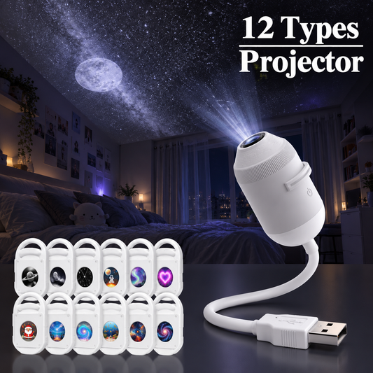 Premium Moon Projector Lamp Set