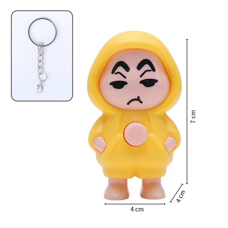Doraemon & Shinchan Mood Changing Keychains