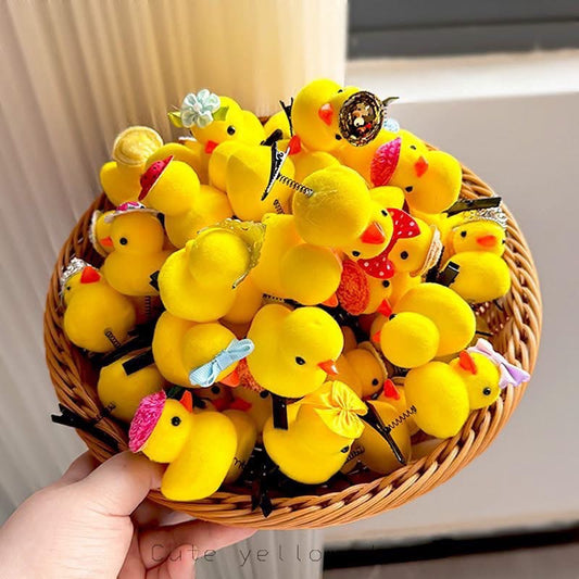 Cute Duck Hair Clip 5 Pcs