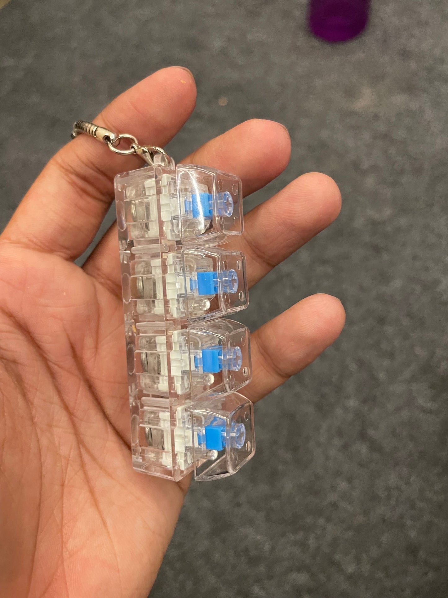 Keyboard Keychain Stress Reliefer