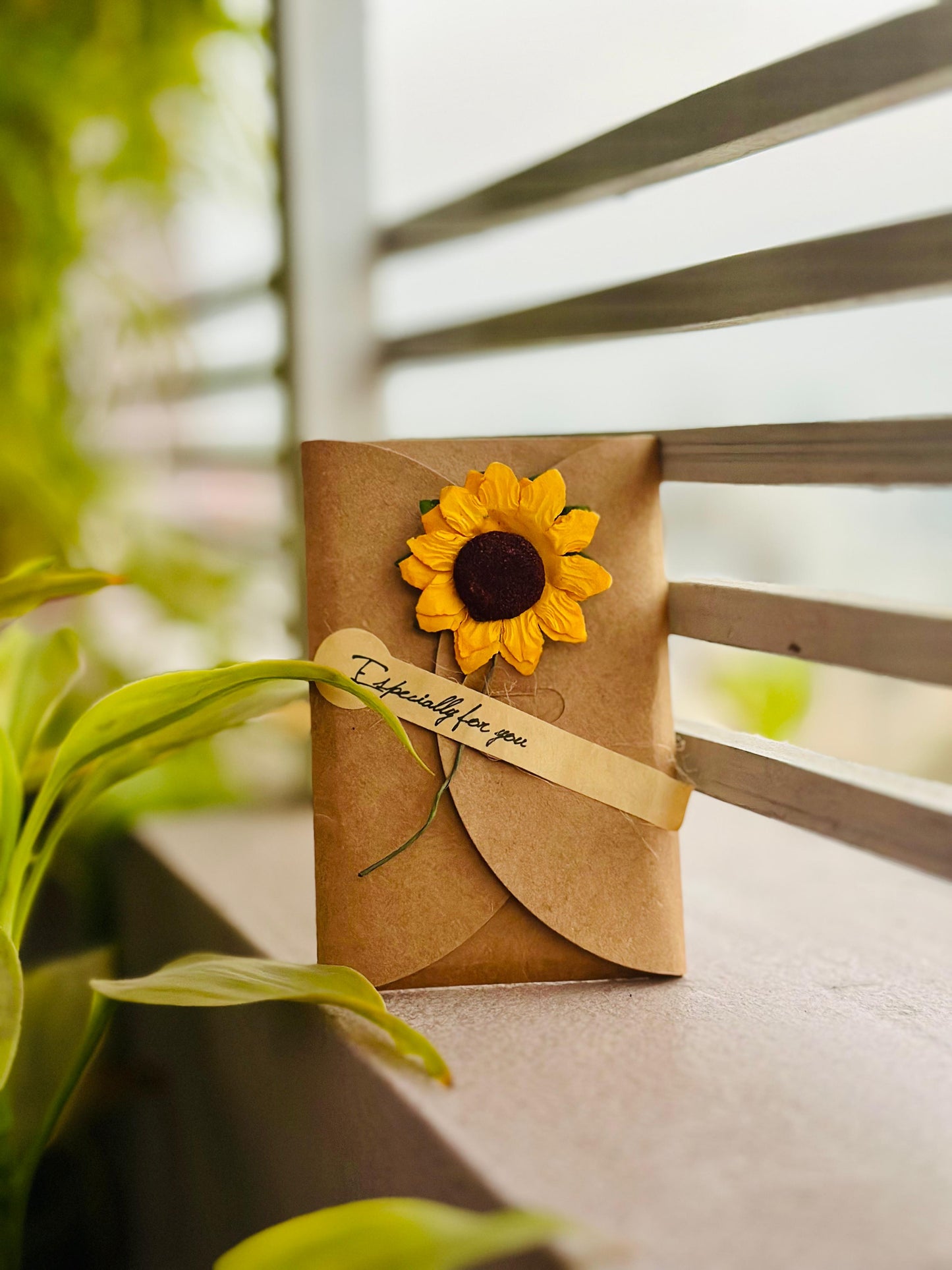 Sunflower Envelope