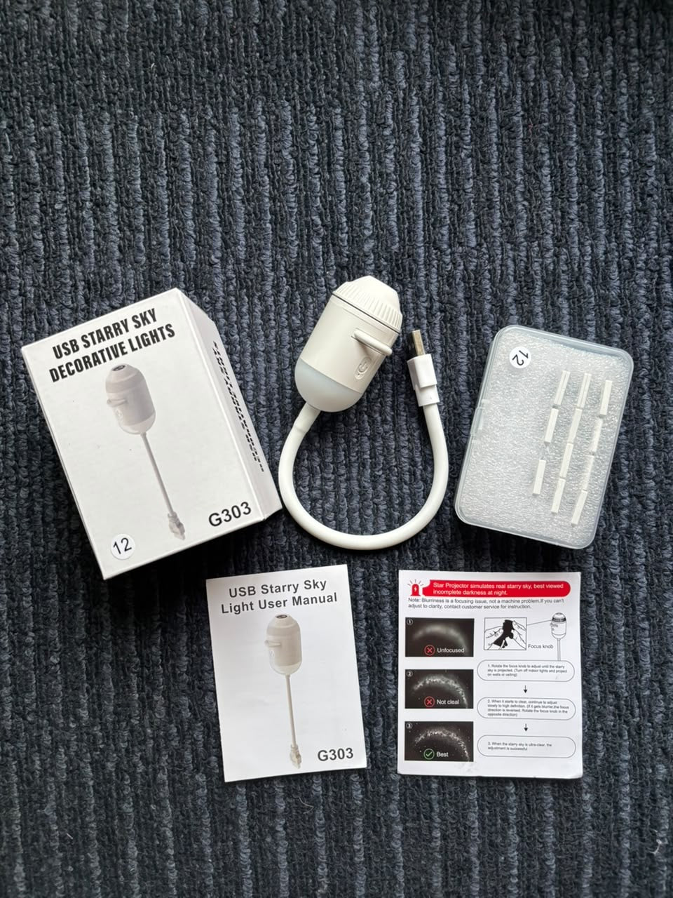Premium Moon Projector Lamp Set