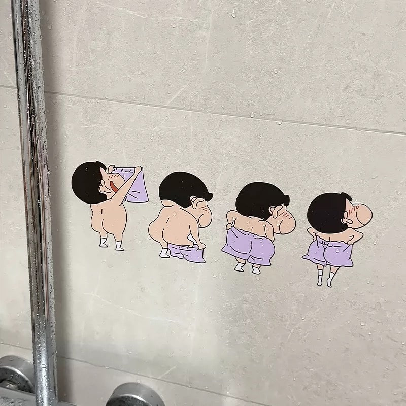 8 Pcs Shinchan Pacha Stickers