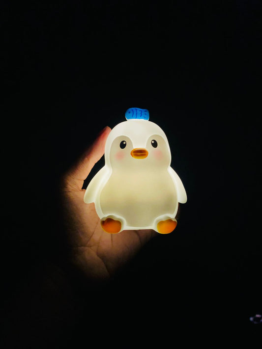 Colour Changing Silicone Penguin Lam