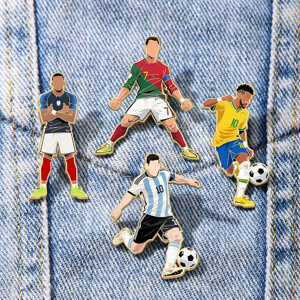 Football Players Brooch Pre Order